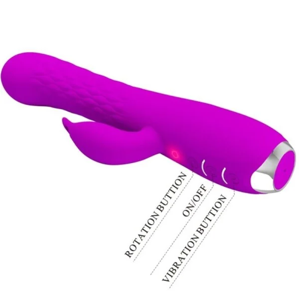 Molly Vibrator mit wiederaufladbarer Rotation von Pretty Love kaufen | Fesselliebe