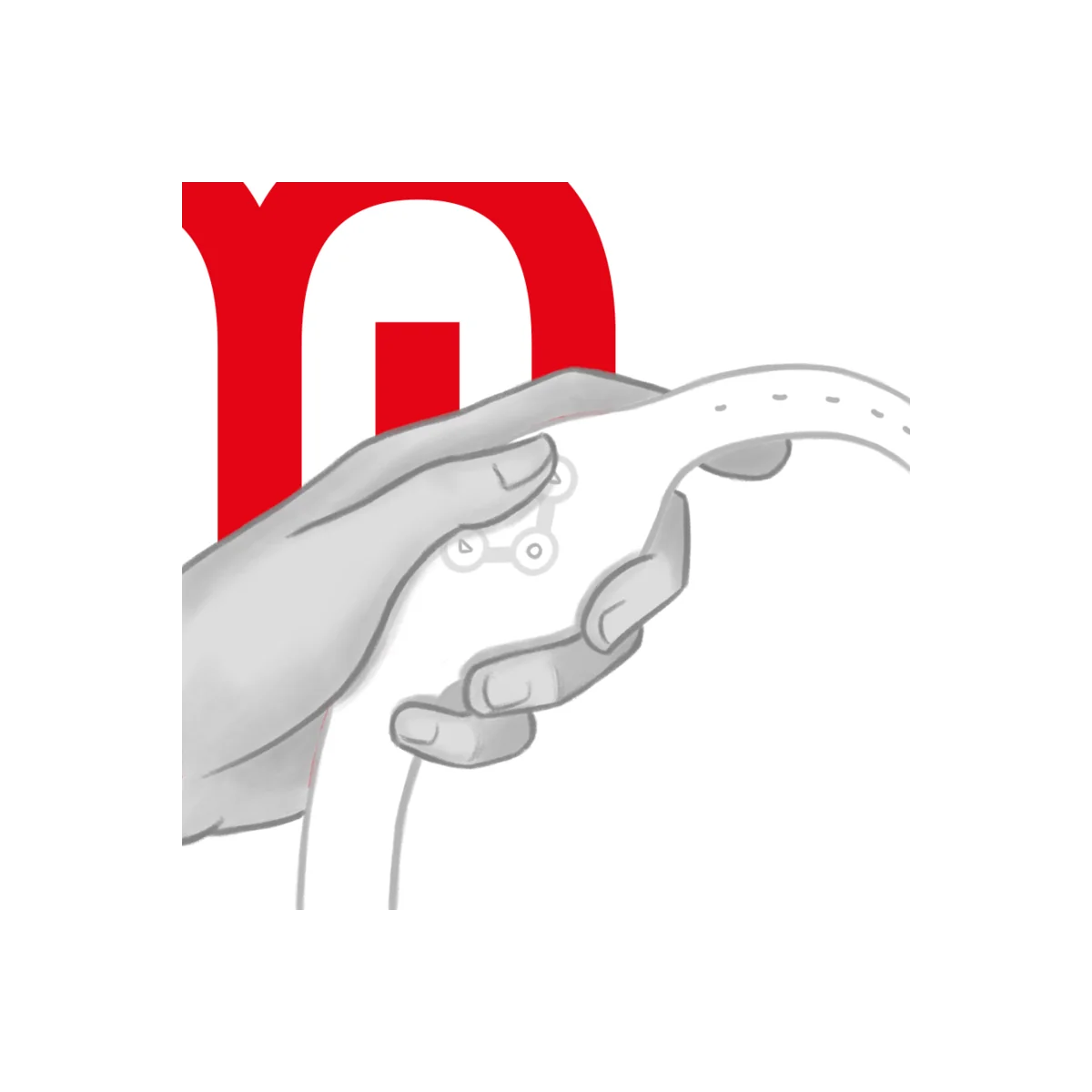 Wireless-Technologie-Uhr Weiss von Watchme kaufen | Fesselliebe