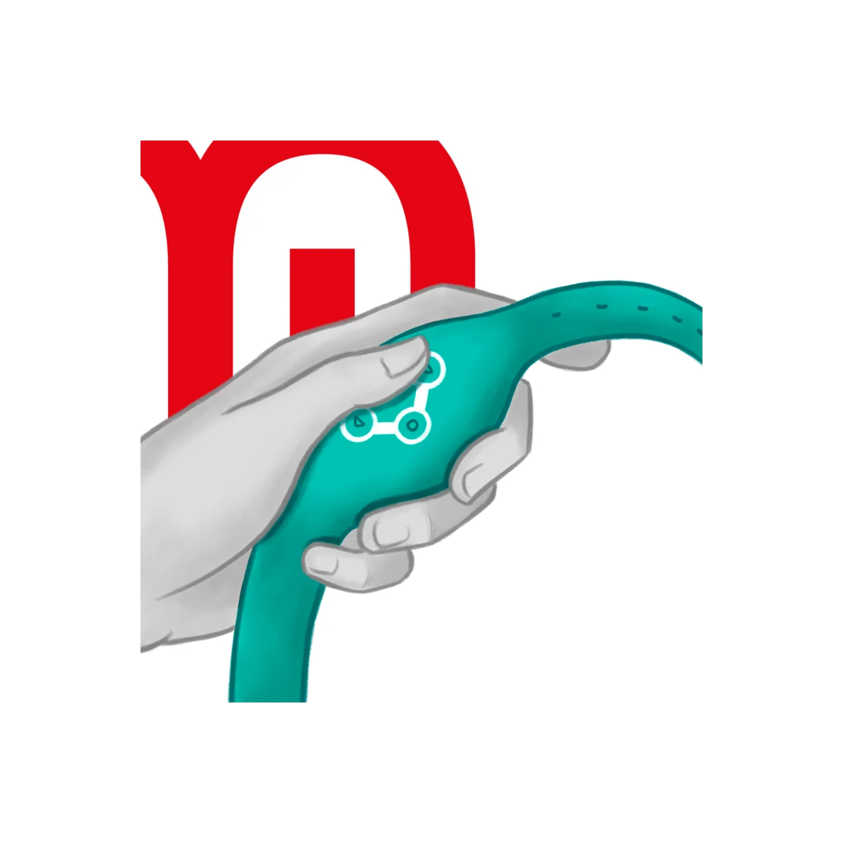 Wireless-Technologie-Uhr Aquamarin von Watchme kaufen | Fesselliebe