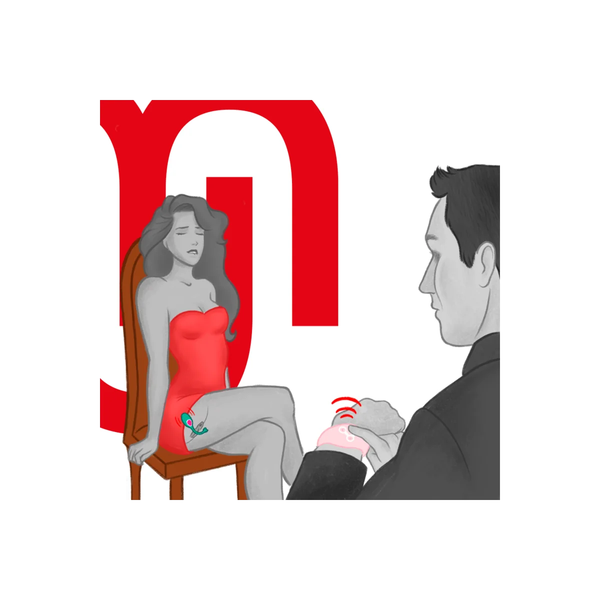 Wireless-Technologie-Uhr Zartes Rosa von Watchme kaufen | Fesselliebe