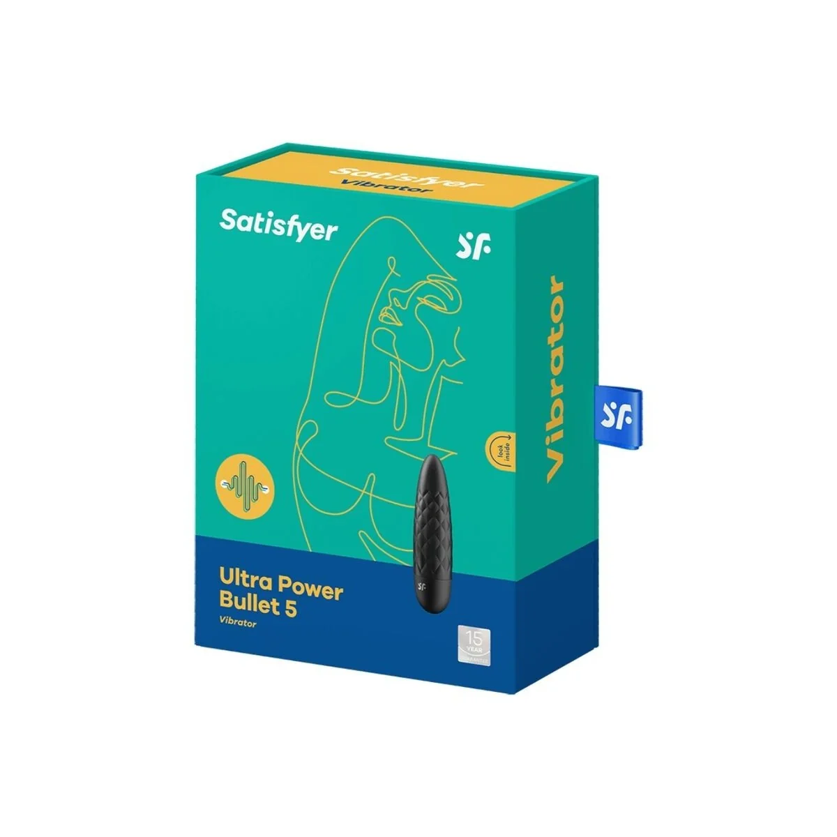 Ultra Power Bullet 5 Schwarz von Satisfyer Vibrator kaufen | Fesselliebe
