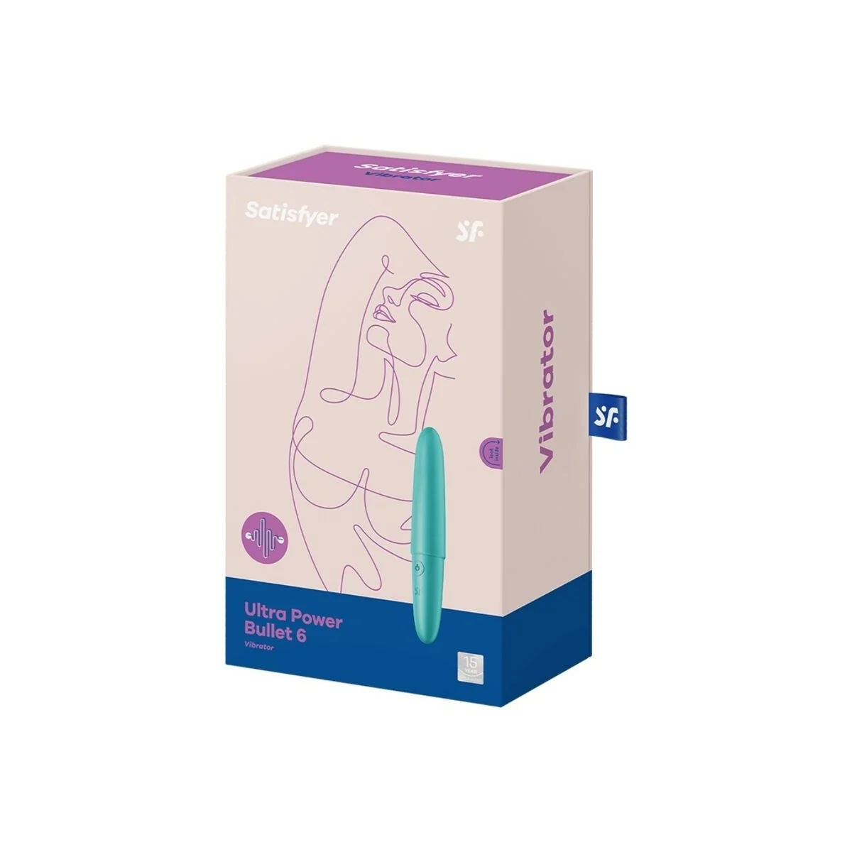 Ultra Power Bullet 6 Türkis von Satisfyer Vibrator kaufen | Fesselliebe