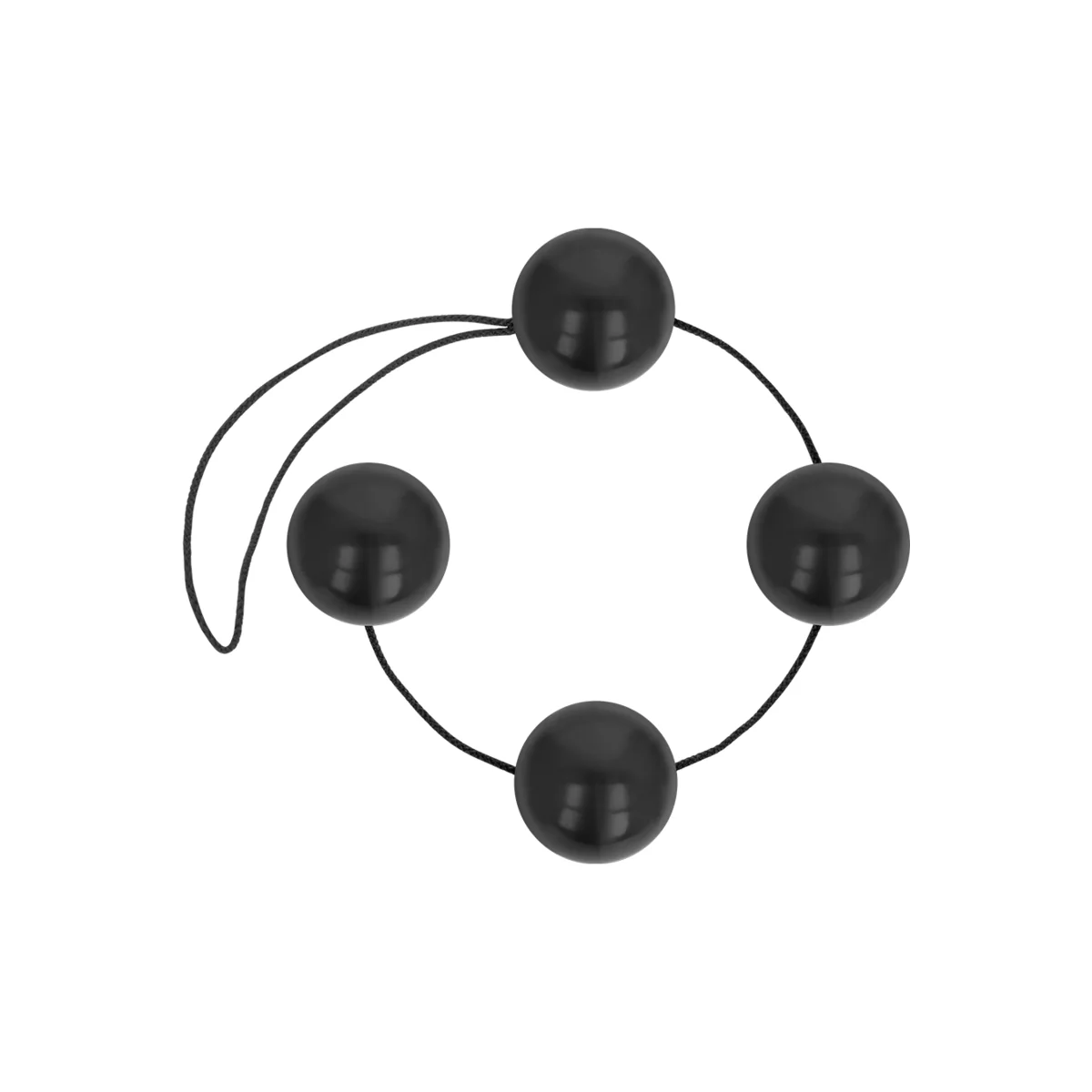 Schwarze Chinesische Analkugeln 170 Gr von Ohmama Anal kaufen | Fesselliebe