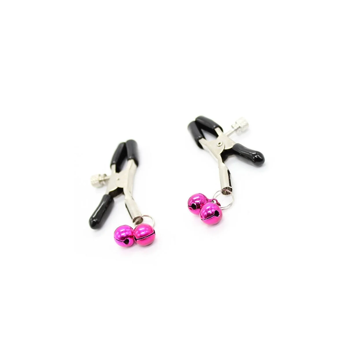 Nippelklemmen mit Rosa Glocke von Ohmama Fetish kaufen | Fesselliebe