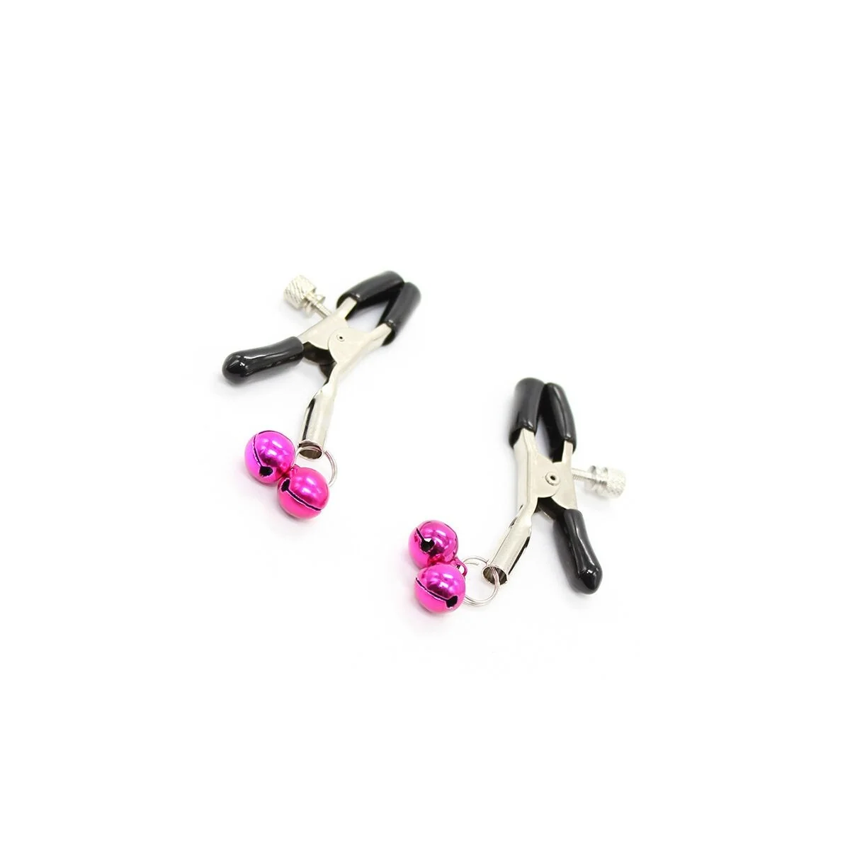 Nippelklemmen mit Rosa Glocke von Ohmama Fetish kaufen | Fesselliebe