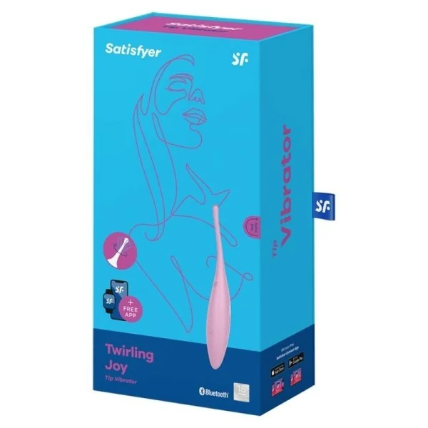 Twirling Joy Clit Tip Vibrator Rosa von Satisfyer Connect kaufen | Fesselliebe
