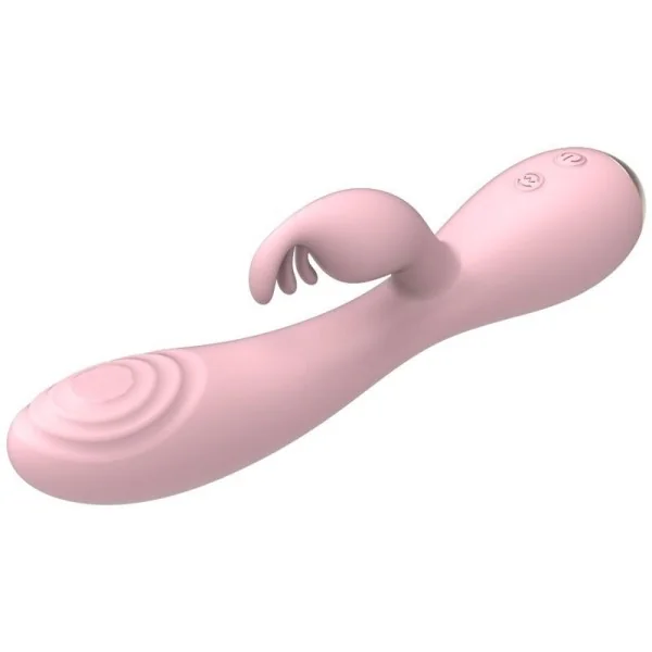 Magic Stick Vibrator mit Kaninchen - Hellrosa von Nalone kaufen | Fesselliebe