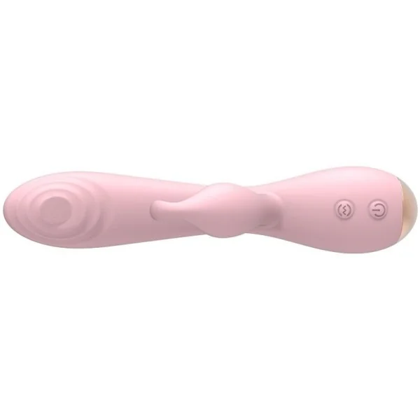 Magic Stick Vibrator mit Kaninchen - Hellrosa von Nalone kaufen | Fesselliebe