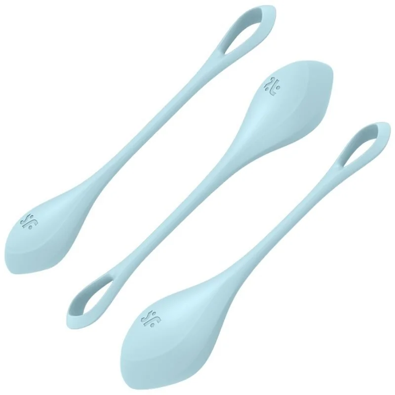 Yoni Power 2 Trainingsset Blau von Satisfyer Balls kaufen | Fesselliebe