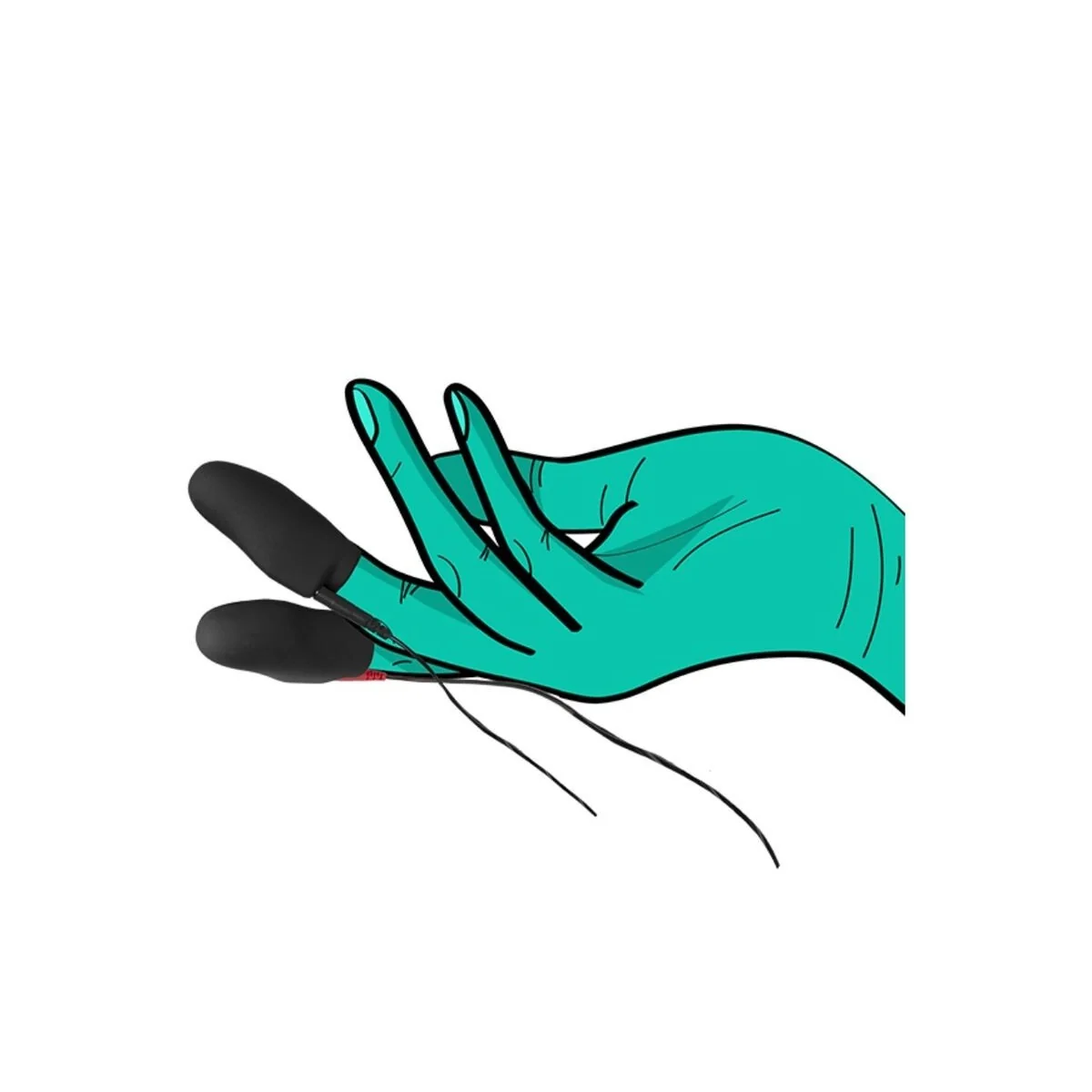 Explorer Elektro-Fingerhülsen von Electrastim kaufen | Fesselliebe