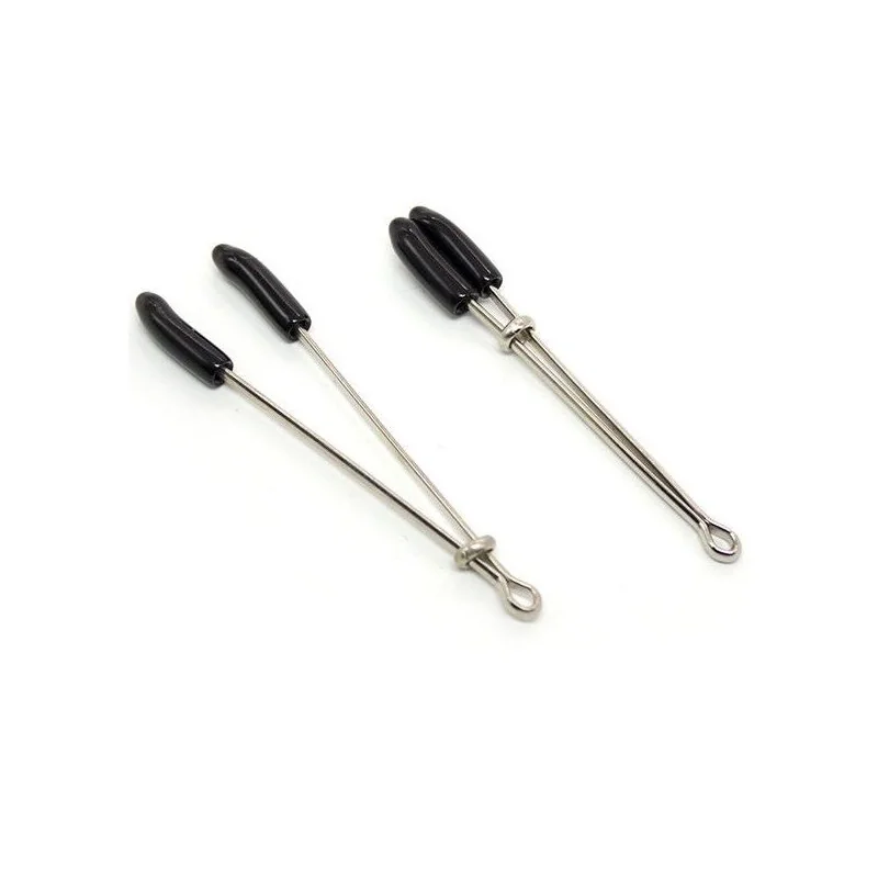 Metallische Nippelklemmen von Ohmama Fetish kaufen | Fesselliebe