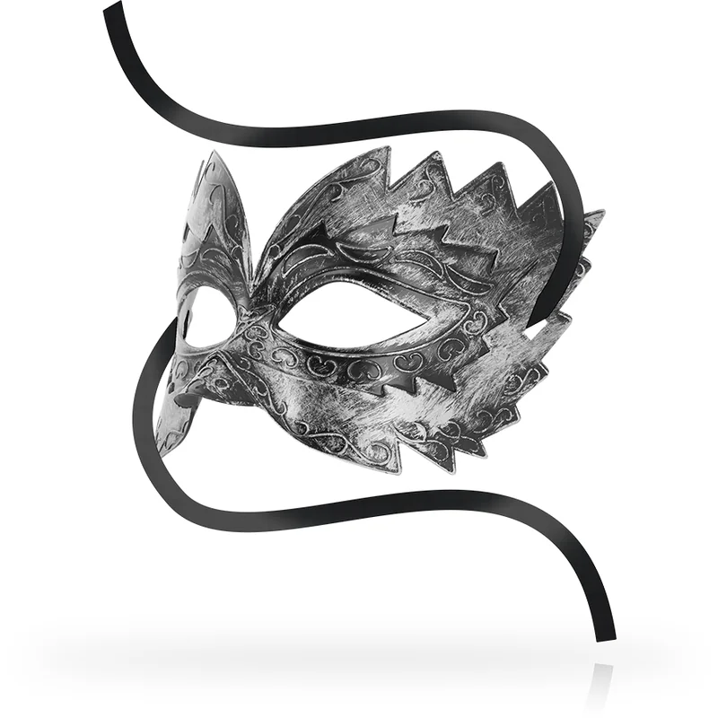 Antizaz-Masken Venezianischer Stil Silber von Ohmama Masks kaufen | Fesselliebe 2