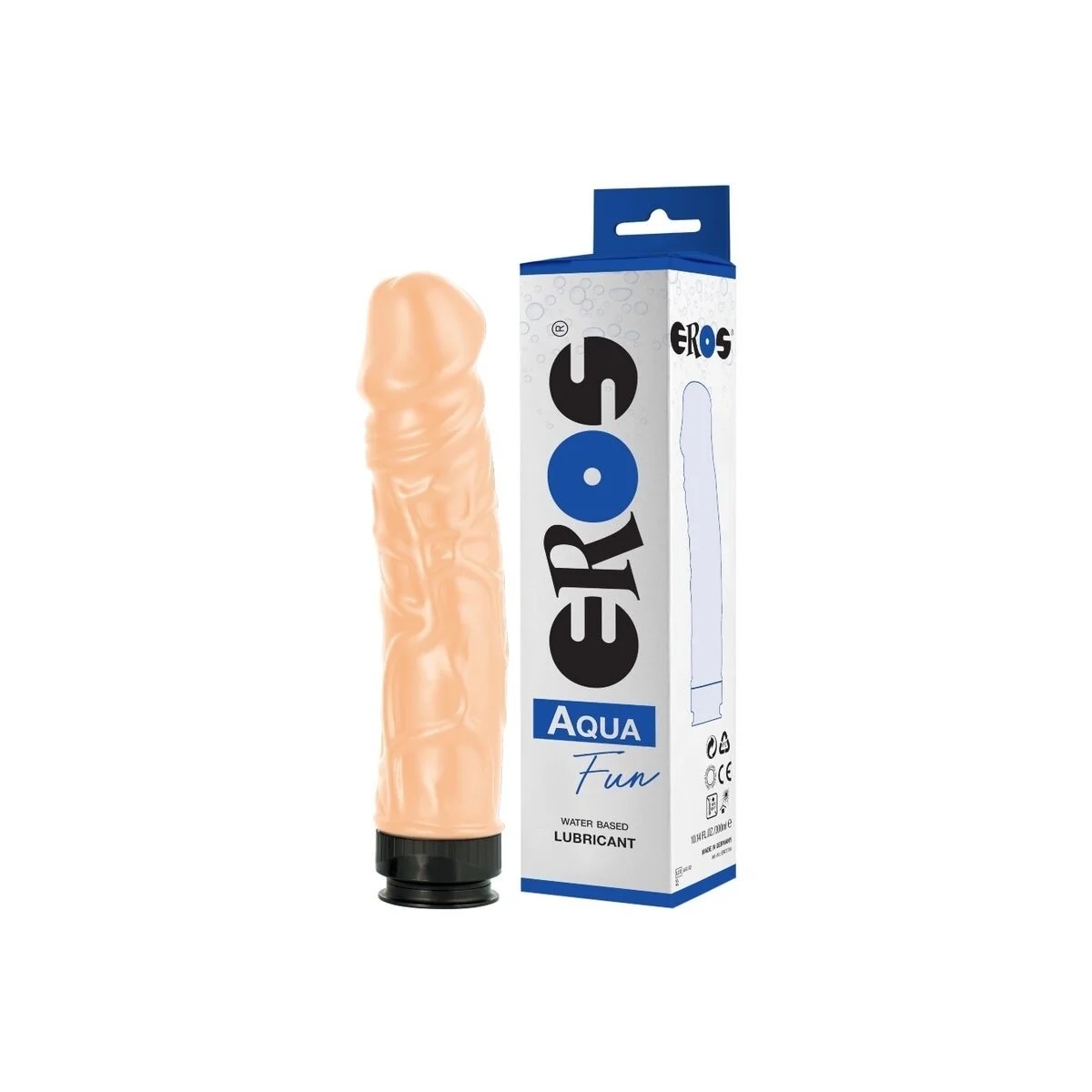 Aqua Fun Dildo und Schmiermittel auf Wasserbasis von Eros Toy Bottles kaufen | Fesselliebe
