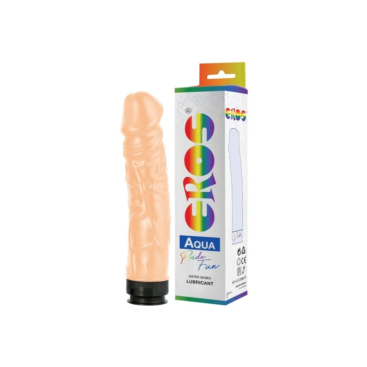 Eros Aqua Lgbt Pride Dildo und Schmiermittel auf Wasserbasis von Pride kaufen | Fesselliebe