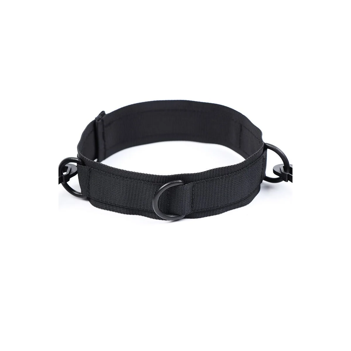 Handschellen und Kragen aus Nylon von Ohmama Fetish kaufen | Fesselliebe