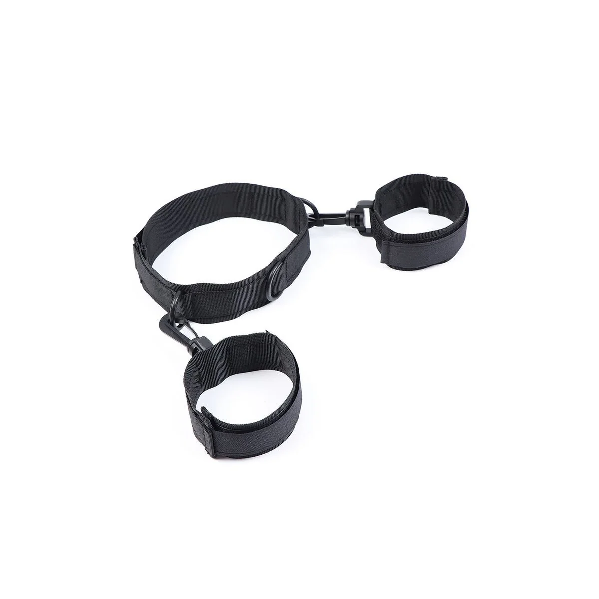 Handschellen und Kragen aus Nylon von Ohmama Fetish kaufen | Fesselliebe