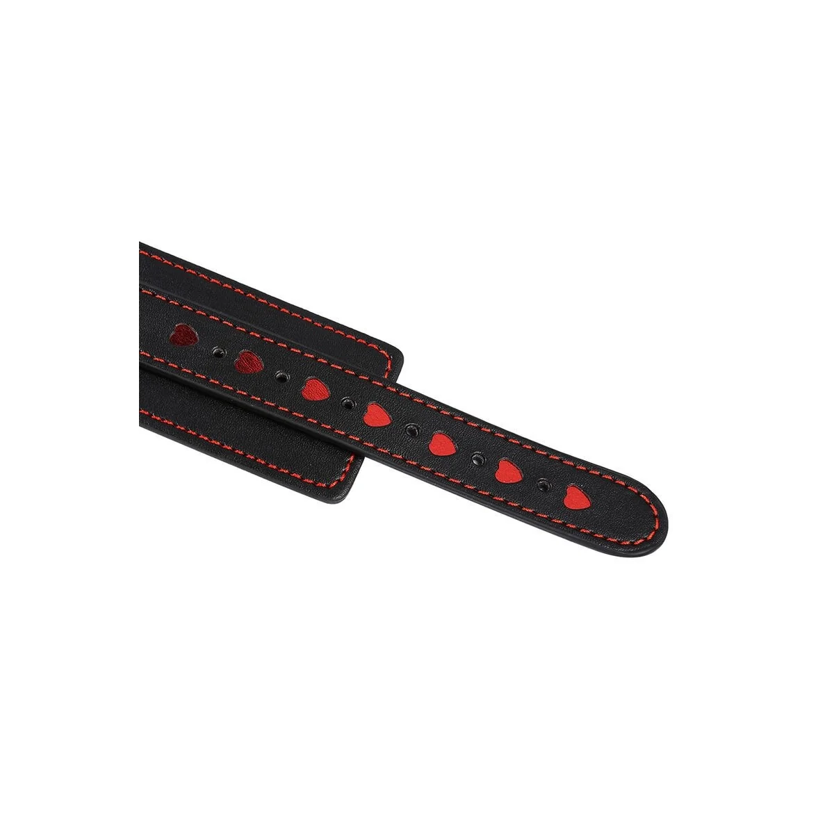 Handschellen mit Herzeinlagen von Ohmama Fetish kaufen | Fesselliebe