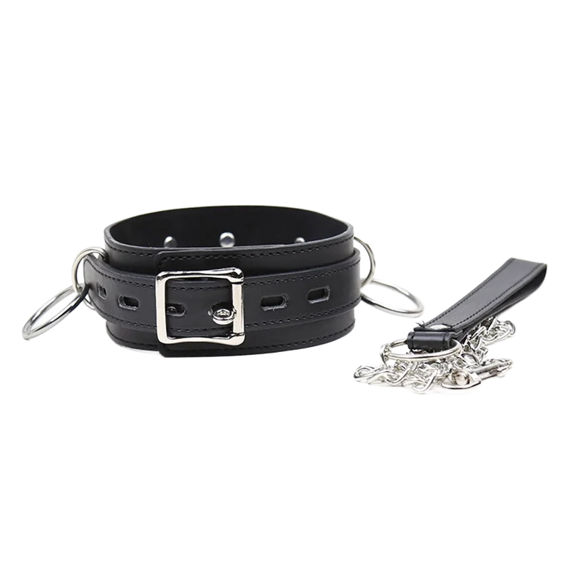 Submission-Halskette mit 3 Ringen von Ohmama Fetish kaufen | Fesselliebe