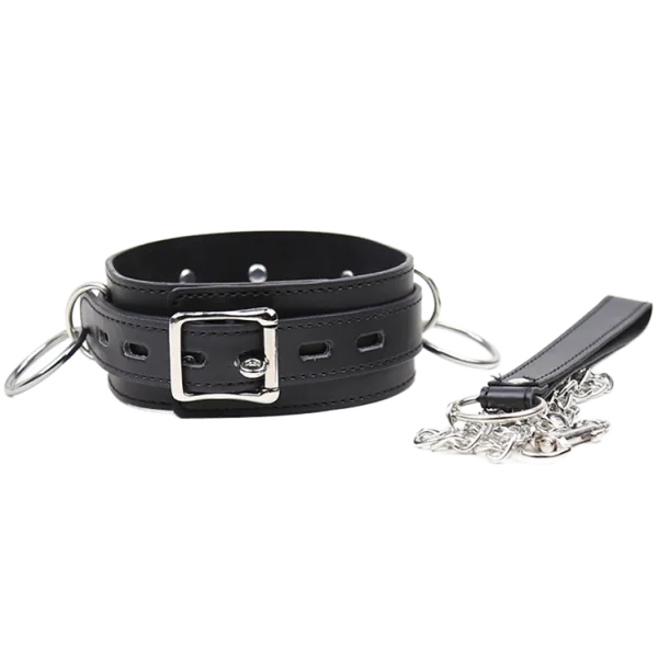 Submission-Halskette mit 3 Ringen von Ohmama Fetish kaufen | Fesselliebe