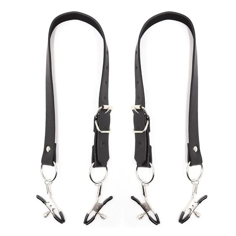 Klitorisklemmen mit Beinriemen von Ohmama Fetish kaufen | Fesselliebe