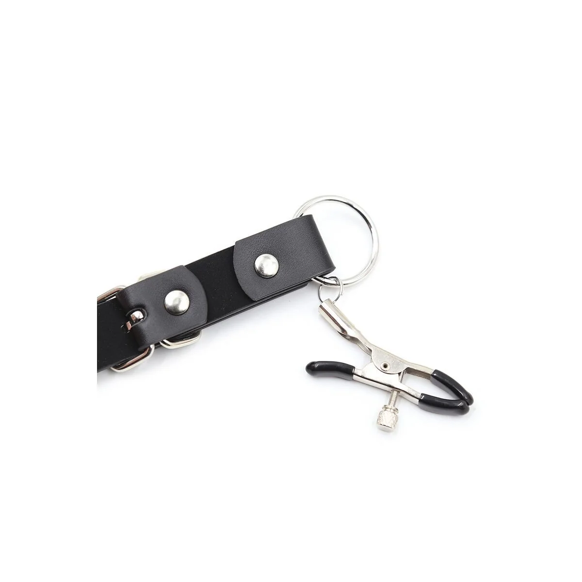 Klitorisklemmen mit Beinriemen von Ohmama Fetish kaufen | Fesselliebe