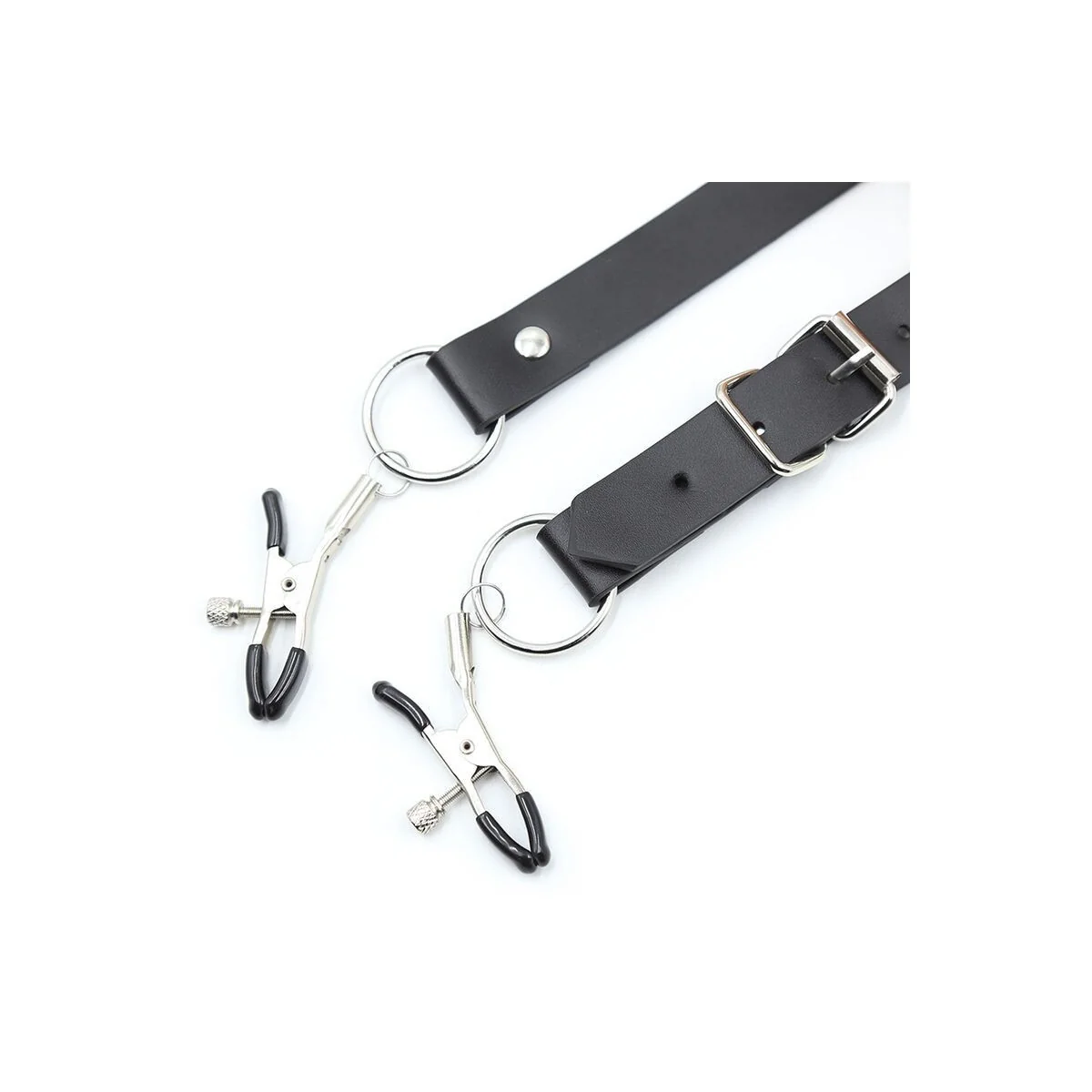 Klitorisklemmen mit Beinriemen von Ohmama Fetish kaufen | Fesselliebe