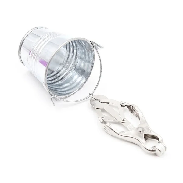 Nippelklemmen mit Eimer von Ohmama Fetish kaufen | Fesselliebe