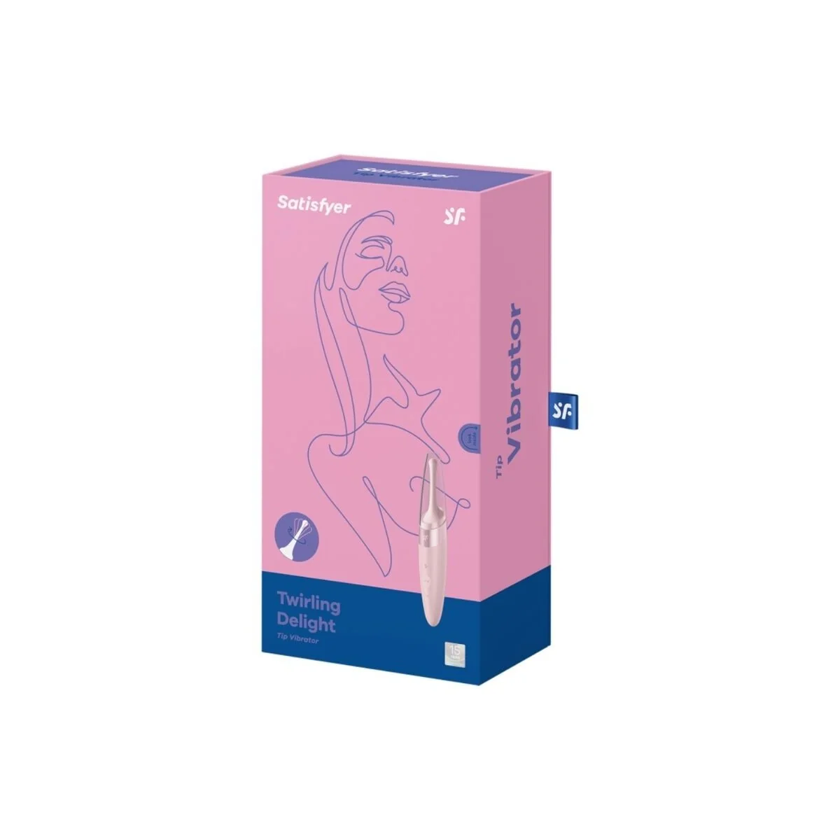 Twirling Delight Clit Tip Vibrator Rosa von Satisfyer Vibrator kaufen | Fesselliebe
