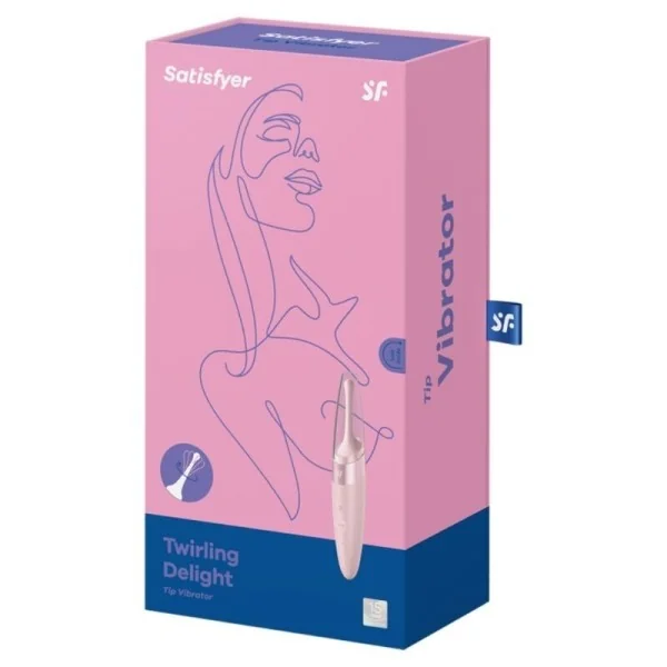 Twirling Delight Clit Tip Vibrator Rosa von Satisfyer Vibrator kaufen | Fesselliebe