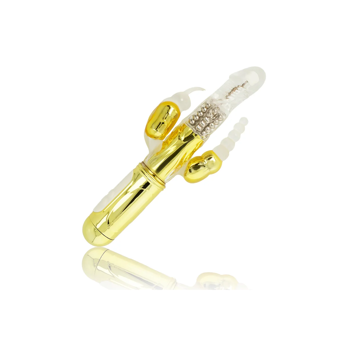 Goldener Multifunktionsvibrator von Ohmama kaufen | Fesselliebe