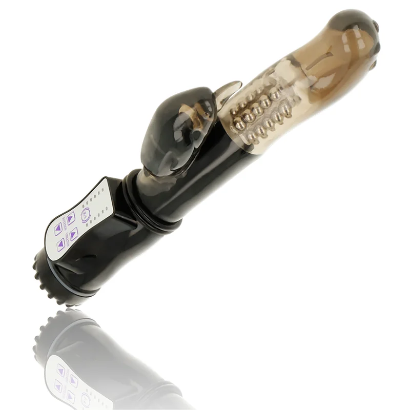 Rotator-Vibrator mit Delfin-Klitoris-Stimulator von Ohmama Vibrators kaufen | Fesselliebe 2