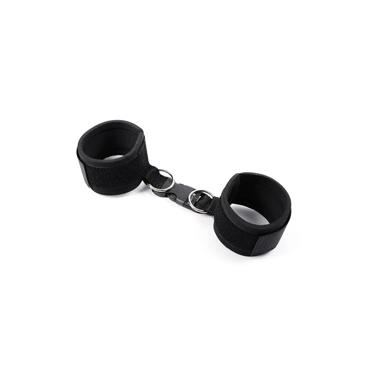 Handgelenkfesseln aus Neopren mit Klettverschluss von Ohmama Fetish kaufen | Fesselliebe