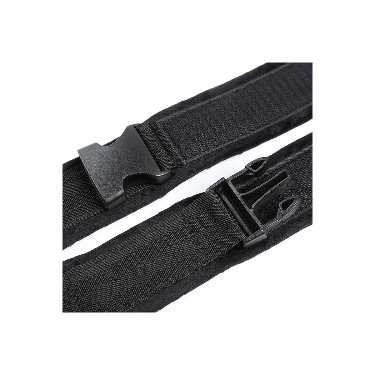 Handgelenkfesseln aus Nylon mit Haken- und Schleifenverschluss von Ohmama Fetish kaufen | Fesselliebe