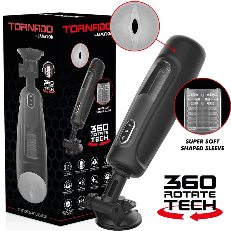 Tornado 360 Rotate Tech Stroker von Jamyjob kaufen | Fesselliebe