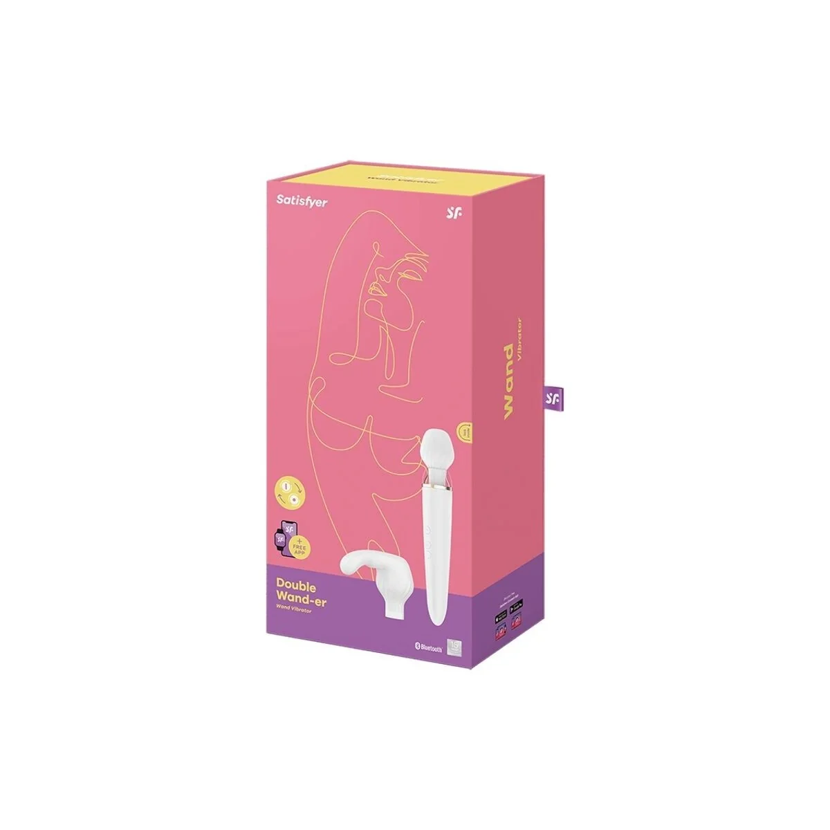 Double Wander App Weiss von Satisfyer Wand kaufen | Fesselliebe