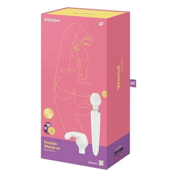 Double Wander App Weiss von Satisfyer Wand kaufen | Fesselliebe