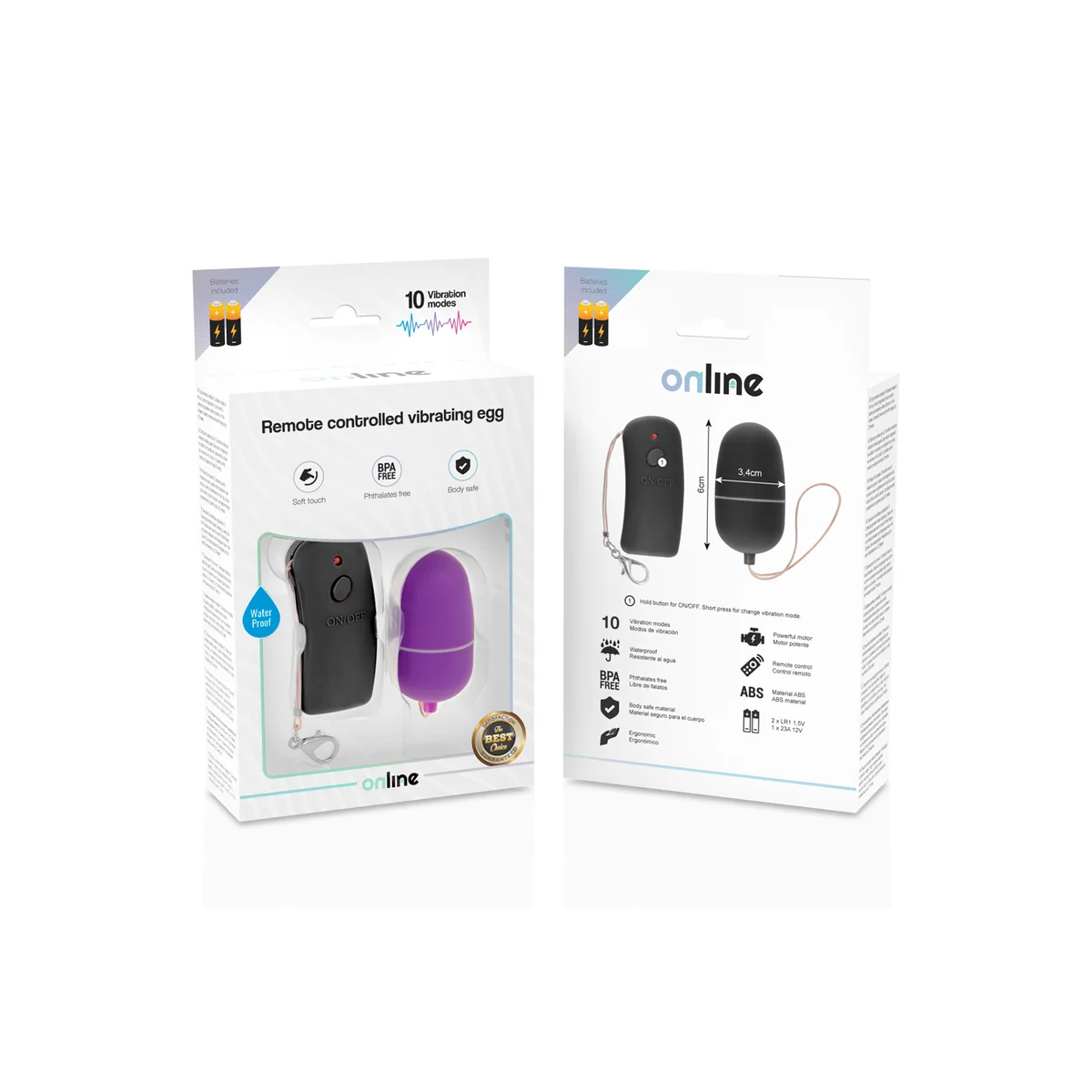 Vibrierendes Ei mit Flieder mit Fernbedienung von Online kaufen | Fesselliebe
