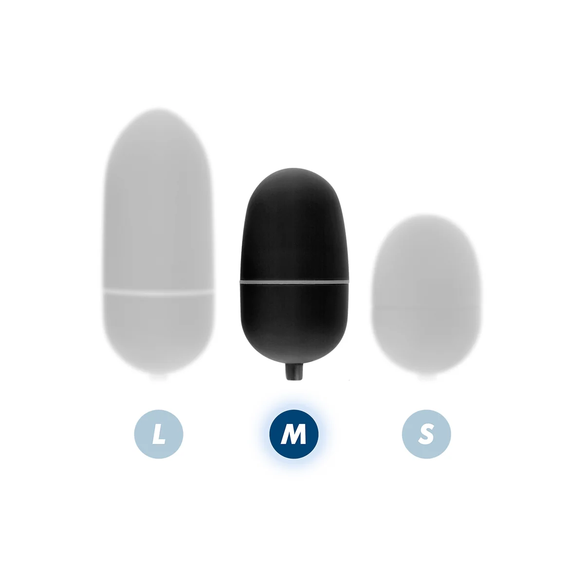 Mit fernbedienung vibrierendes ei m schwarz von Online kaufen | Fesselliebe