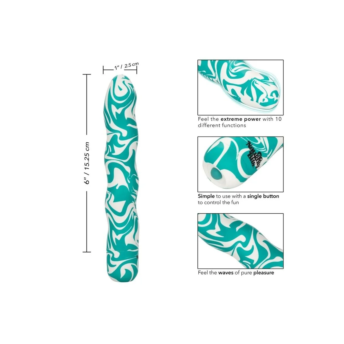 Squiggle Dick Persönlich von Calexotics kaufen | Fesselliebe