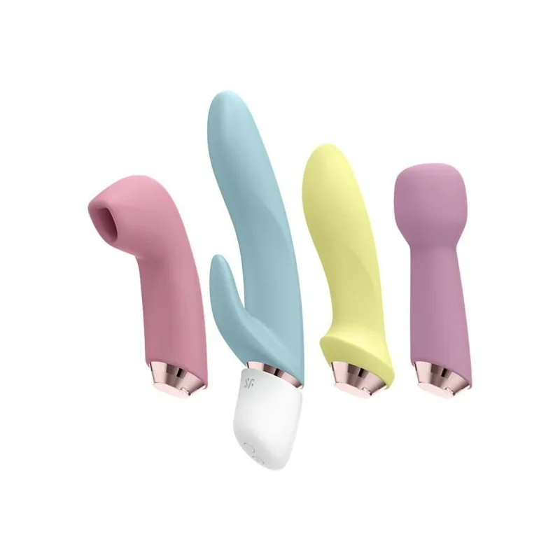 Marvelous Four Vibrator und Luftpulsset von Satisfyer Vibrator kaufen | Fesselliebe