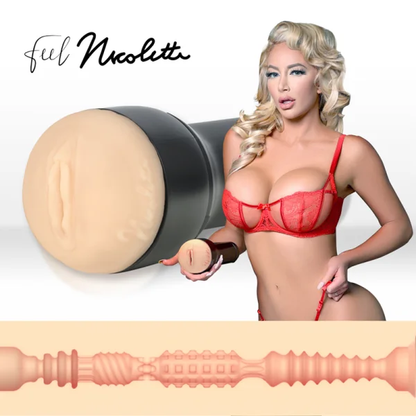 Keon + Feel Nicolette Shea Stroker + Aqua-Qualitts-Schmiermittel 50 ml von Kiiroo kaufen | Fesselliebe