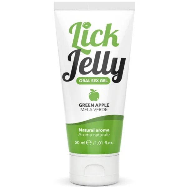 Lick Jelly Green Apple Schmiermittel 50 ml von Intimateline Intimateline kaufen | Fesselliebe