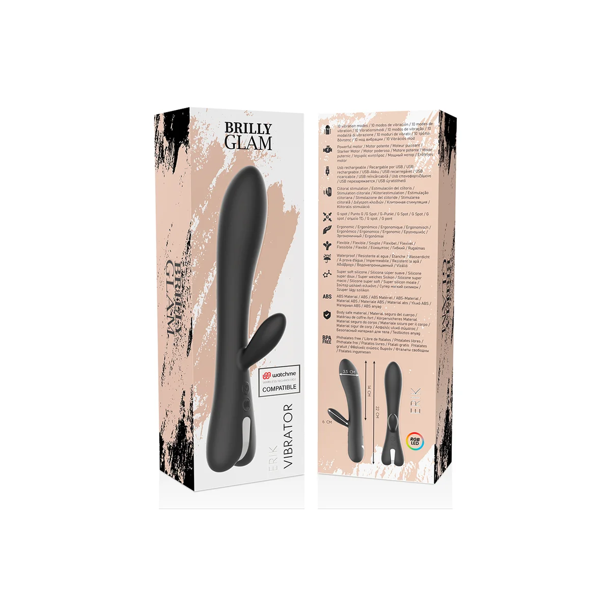 Erik Vibrator Watchme Kompatibel mit Drahtloser Technologie von Brilly Glam kaufen | Fesselliebe