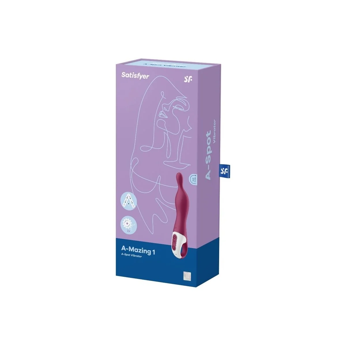 Amazing 1 Aspot Vibrator Beere von Satisfyer Vibrator kaufen | Fesselliebe