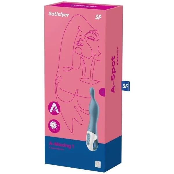 Amazing 1 Aspot Vibrator Blau von Satisfyer Vibrator kaufen | Fesselliebe