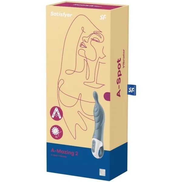Amazing 2 Aspot Vibrator Grau von Satisfyer Vibrator kaufen | Fesselliebe
