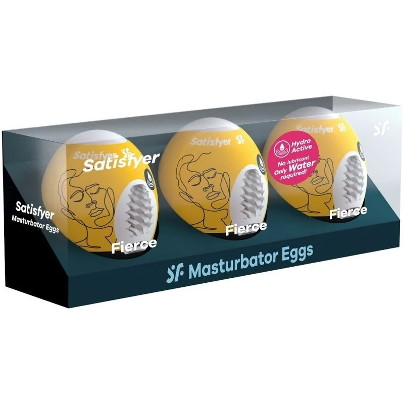 3 Masturbator Eier Fierce von Satisfyer Eggs kaufen | Fesselliebe 2