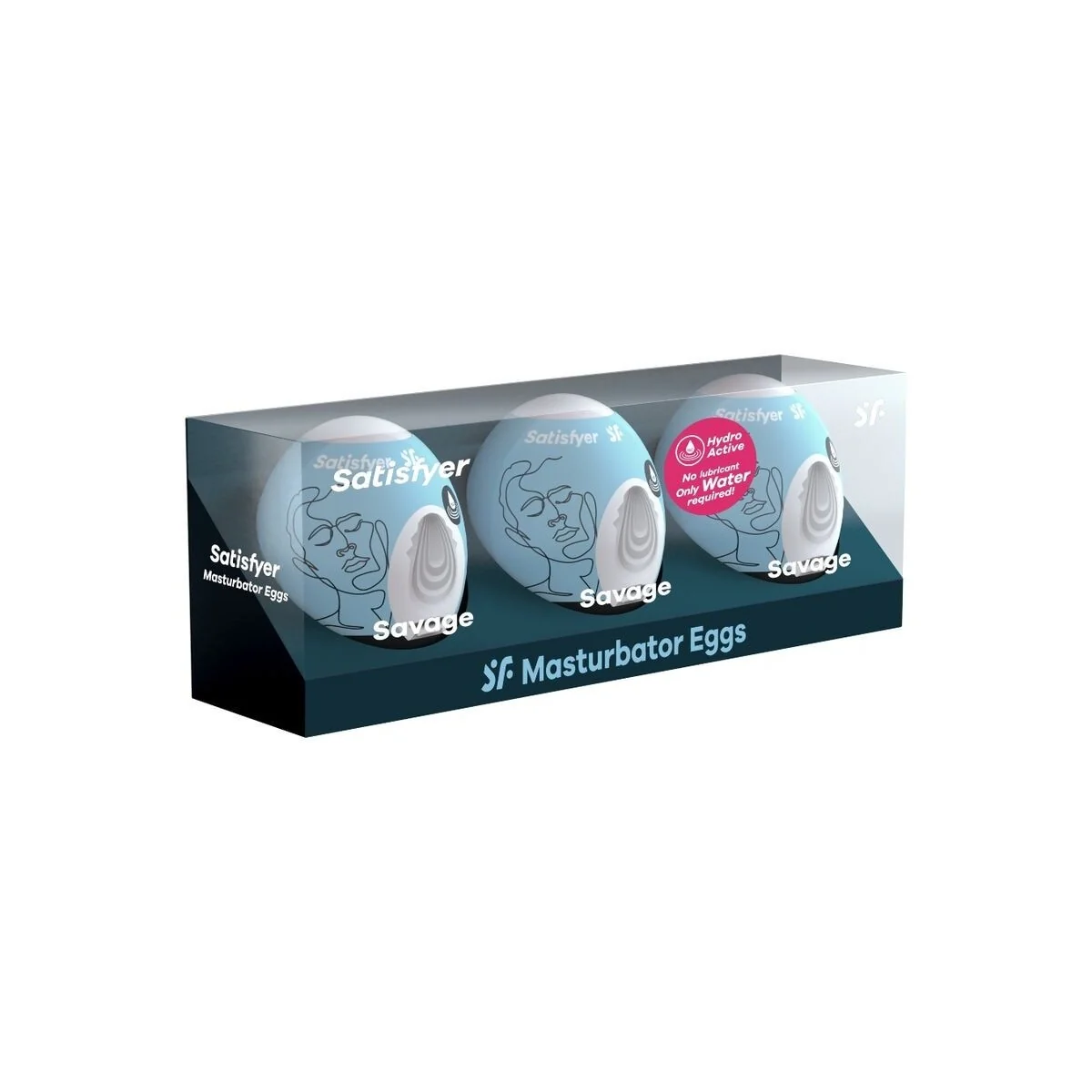 3 Masturbator Eier Savage von Satisfyer Eggs kaufen | Fesselliebe