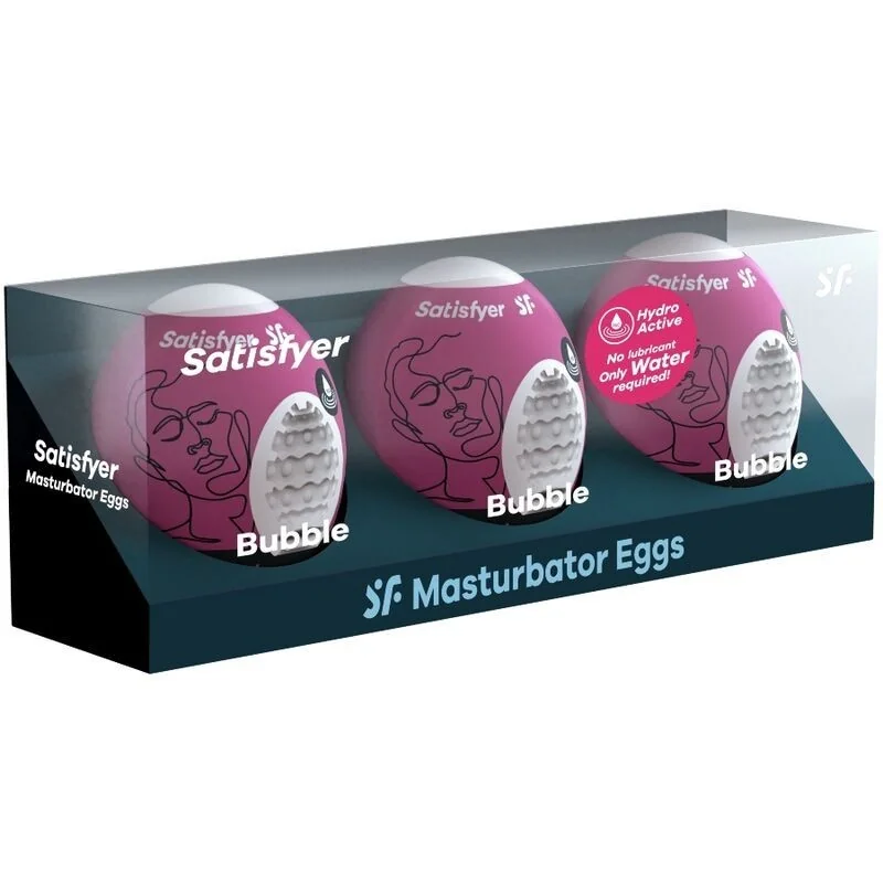 3 Masturbator Eier Bubble von Satisfyer Eggs kaufen | Fesselliebe 2