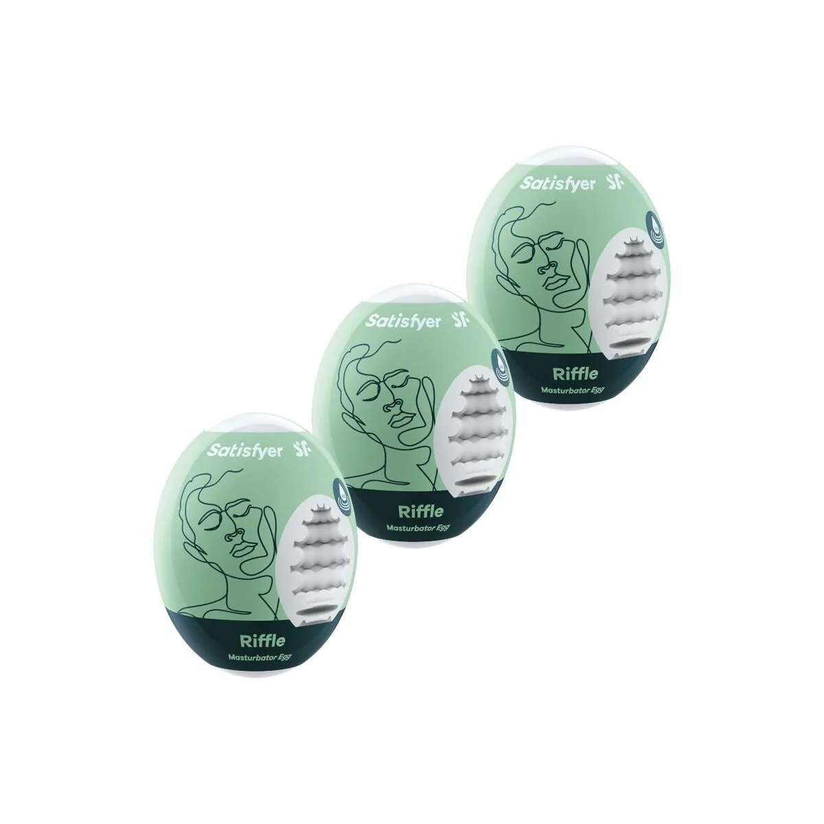 3 Masturbator Eier Riffle von Satisfyer Eggs kaufen | Fesselliebe
